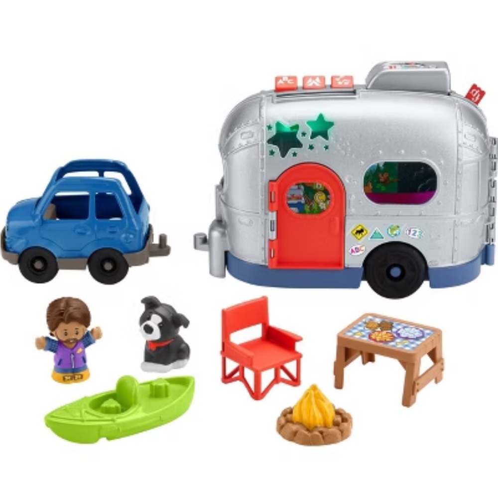 Fisher-Price Little People Adventure Camper Set. Like New!